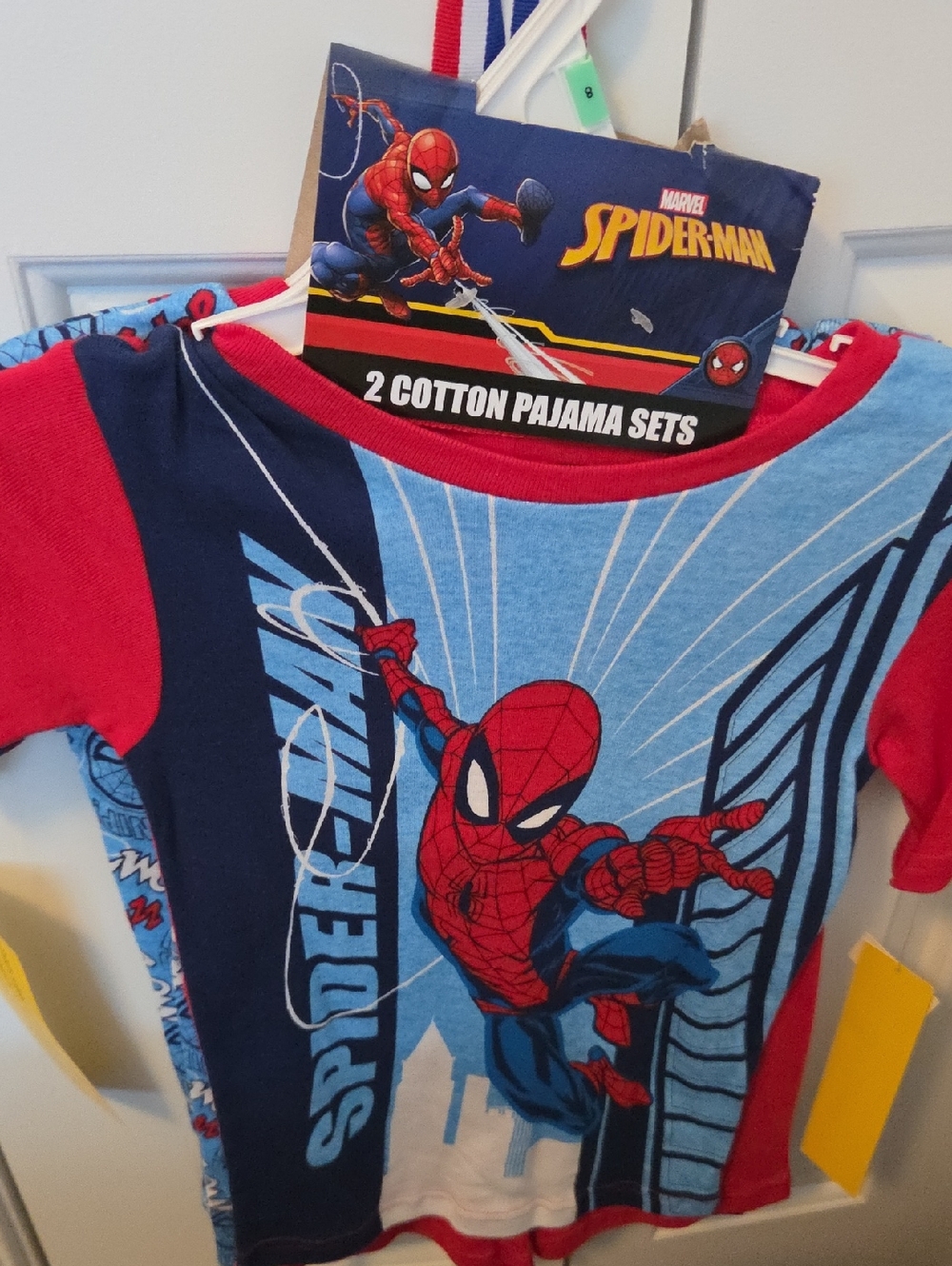 Marvel Spider-Man Kids Short-Sleeve Graphic Tee - Red, Blue
